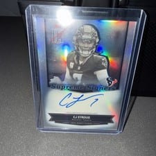 2025 Topps Signature Class Supreme Signers CJ Stroud #SS-CS card