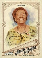 2018 Topps Allen & Ginter Base Set Claire Smith #176 card