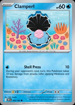 Destined Rivals Clamperl #54 card