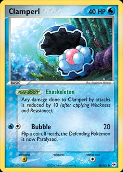 Hidden Legends Clamperl #58 card