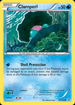 Primal Clash Clamperl #49 card