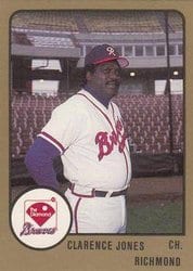 1988 ProCards Base Set Clarence Jones #17 card