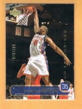 2002-03 Upper Deck Base Set Clarence Weatherspoon #116 card