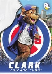 2023 Topps Big League Mascots Clark #M-5 card