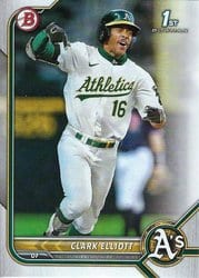 2022 Bowman Draft Base Set Clark Elliott #BD-85 card