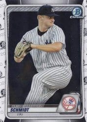 2020 Bowman Chrome Prospects Clarke Schmidt #BCP-53 card
