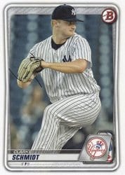 2020 Bowman Prospects Clarke Schmidt #BP-53 card