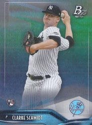 2021 Bowman Platinum Base Set Clarke Schmidt #78 card