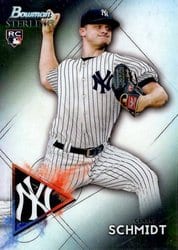 2021 Bowman Sterling Base Set Clarke Schmidt #BSR-78 card