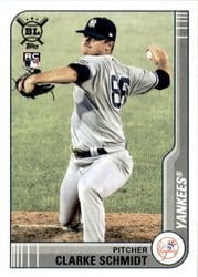 2021 Topps Big League Base Set Clarke Schmidt #88 card