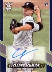 2021 Topps Big League Opening Act Autographs Clarke Schmidt #OAA-CS card