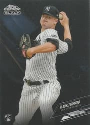 2021 Topps Chrome Black Base Set Clarke Schmidt #51 card