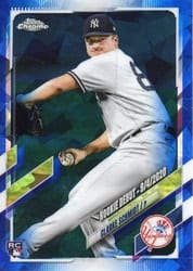 2021 Topps Chrome Update Sapphire Edition Base Set Clarke Schmidt #US2 card