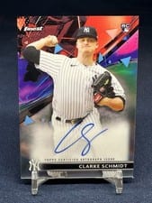 2021 Topps Finest Autographs Clarke Schmidt #FA-CS card