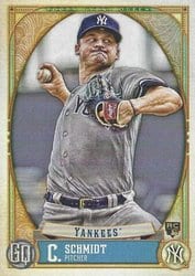 2021 Topps Gypsy Queen Base Set Clarke Schmidt #195 card