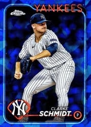 2024 Topps Chrome Sapphire Edition Base Set Clarke Schmidt #264 card