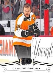 2018-19 Upper Deck Base Set Claude Giroux #138 card