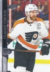 2020-21 Upper Deck Base Set Claude Giroux #385 card
