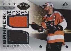 2022-23 SP Game Used 2022 NHL All-Star Game Jersey-Banner Relics Claude Giroux #ASJB-CG card