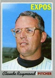 1970 Topps Base Set Claude Raymond #268 card