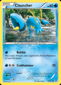 Furious Fists Clauncher #23 card