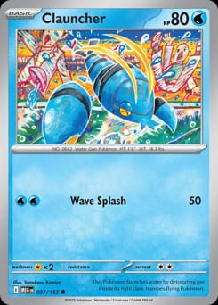 Mega Evolution Clauncher #37 card