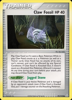 Holon Phantoms Claw Fossil #91 card