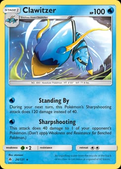 Forbidden Light Clawitzer #26 card