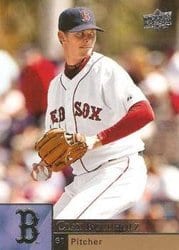 2009 Upper Deck Base Set Clay Buchholz #48 card