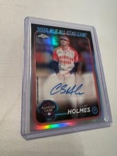 2024 Topps Chrome Update 2024 All-Star Game Autographs Clay Holmes #ASGCA-CH card