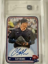 2024 Topps Tier One Talent Autographs Clay Holmes #T1TA-CH card