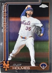 2025 Topps Chrome Update Base Set Clay Holmes #USC30 card