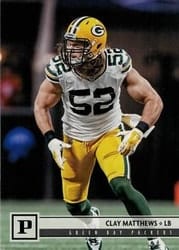 2018 Panini Base Set Clay Matthews #109 card