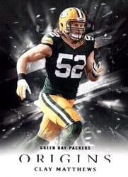 2018 Panini Origins Base Set Clay Matthews #12 card