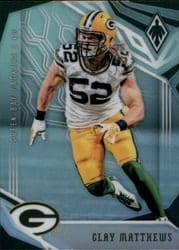2018 Panini Phoenix Base Set Clay Matthews #38 card