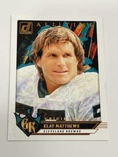 2024 Donruss All-Time Gridiron Kings Clay Matthews #9 card