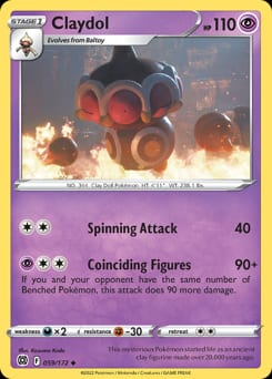 Brilliant Stars Claydol #59 card