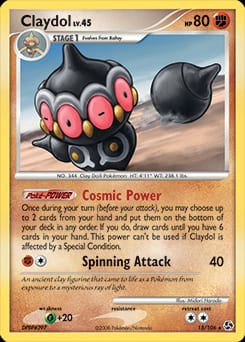 Great Encounters Claydol #15 card