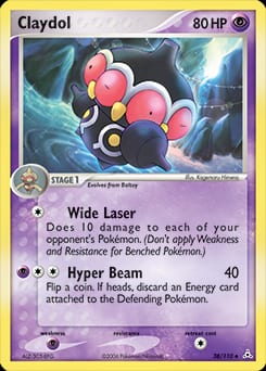 Holon Phantoms Claydol #38 card