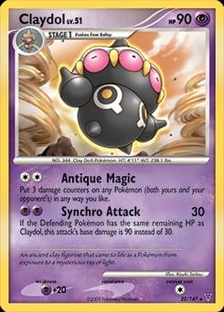 Supreme Victors Claydol #22 card