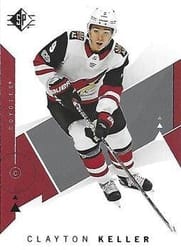 2018-19 SP Base Set Clayton Keller #68 card