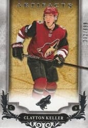 2018-19 Upper Deck Artifacts Base Set Clayton Keller #113 card