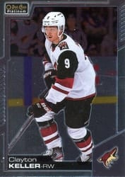 2020-21 O-Pee-Chee Platinum Base Set Clayton Keller #30 card