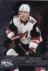 2020-21 SkyBox Metal Universe Base Set Clayton Keller #99 card