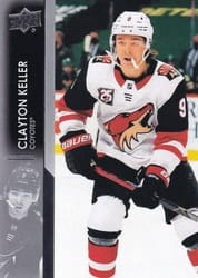 2021-22 Upper Deck Base Set Clayton Keller #11 card