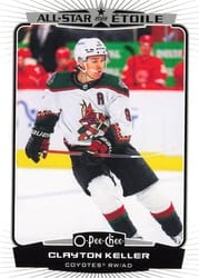 2022-23 O-Pee-Chee Base Set Clayton Keller #521 card