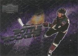 2022-23 SkyBox Metal Universe Bottle Rockets Clayton Keller #BR-22 card