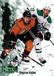 2022-23 SkyBox Metal Universe Jarring Clayton Keller #JR-19 card