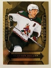 2024-25 Tim Hortons Collectors Series Pure Gold Clayton Keller #PG-16 card