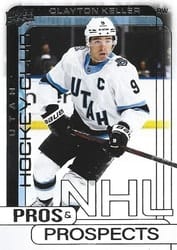 2024-25 Upper Deck Pros & Prospects Clayton Keller #PP-12 card
